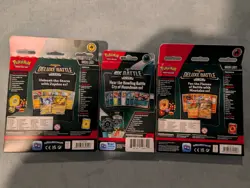 Pokemon deluxe Battle Deck Lot Ninetales, Zapdos, Houndoom - Image 2