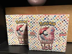 Pokemon Scarlet & Violet 151 Booster Box Japanese Sealed 2x - Image 1