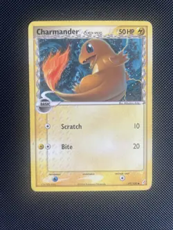 Pokemon TCG Charmander (Delta Species) EX Crystal Guardians 49/100 Regular MP - Image 1