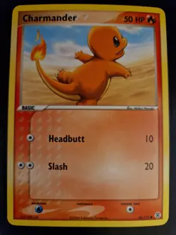 CHARMANDER - NON HOLO - 58/112 - EX FIRE RED & LEAF GREEN- POKEMON - NM/LP - Image 1