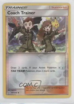Coach Trainer Reverse Foil Pokemon Sun & Moon Unified Minds #192 - Image 1