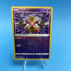 Pokemon Card Radiant Alakazam Silver Tempest 059/195 Near Mint - Image 1