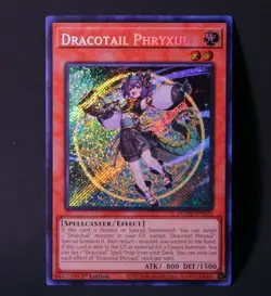 Yu-Gi-Oh! Dracotail Phryxul DOOD-EN023 Doom of Dimensions 1st Edition MINT/NM - Image 1