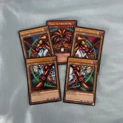 YuGiOh - Exodia The Forbidden One Complete Set - 1st YGLD-ENA17-21 (Ultra Rare) - Image 1