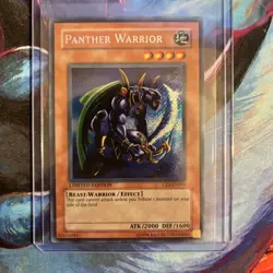 Yu-Gi-Oh Panther Warrior CT2-EN006 Secret Rare Limited Edition NM - Image 1