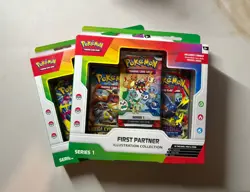 Pokemon First Partner Illustration Collection Series 1 - LOT OF 2 - Image 1