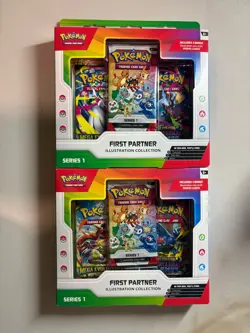 Pokemon First Partner Illustration Collection Series 1 - LOT OF 2 - Image 2
