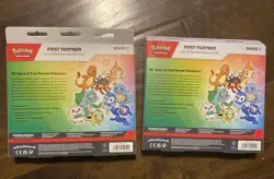 Pokemon First Partner Illustration Collection Series 1 Box Lot of 2 Promo SEALED - Image 4