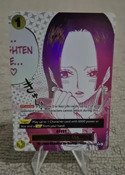 You’ll Frighten Me OP14-118 Alt Art The Azure Sea's Seven One Piece TCG - Image 1