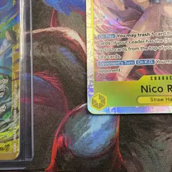 One Piece TCG Nico Robin EB03-055 SR Extra Booster Heroines Edition Near Mint - Image 4