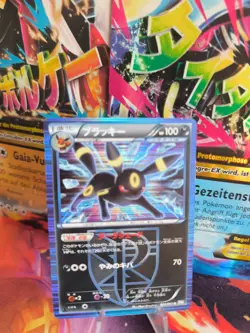 Pokemon Karte Card Holo Umbreon Nachtara Thunder Knuckle BW Plasma japanese Exc - Image 1