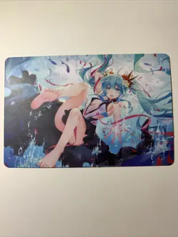 Hatsune Miku Diva Idol Ice Sexy ACG Goddess Story Anime Girls Waifu Tarot Card - Image 1