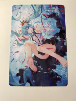 Hatsune Miku Diva Idol Ice Sexy ACG Goddess Story Anime Girls Waifu Tarot Card - Image 3