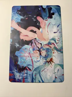 Hatsune Miku Diva Idol Ice Sexy ACG Goddess Story Anime Girls Waifu Tarot Card - Image 4