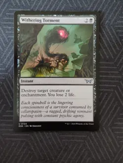 mtg withering torment duskmourn - Image 1