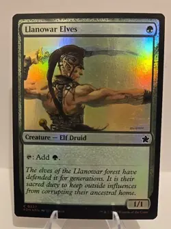 Llanowar Elves Foundations Foil - Image 1