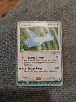 Latios ex 94/97 Rare EX Dragon LP Pokemon Card - Image 1