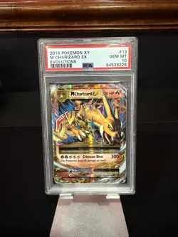 Pokemon XY Evolutions M Charizard Ex 13/108 Holo Rare PSA 10 - Image 1