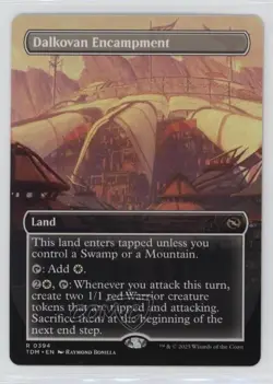 Dalkovan Encampment (Borderless) Magic: Tarkir: Dragonstorm #0394 - Image 1
