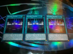 3x Allure Palace 1st Edition Super Rare MZTM-EN059 Yu-Gi-Oh! - Image 1
