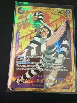 One Piece TCG The Best Vol. 2 PRB02 Mr.2.Bon.Kurei(Bentham) EB01-061 SEC Reprint - Image 1