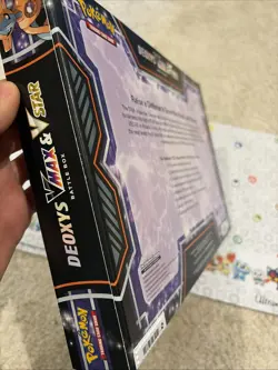 Pokemon Deoxys VMAX & VSTAR Battle Box Brand New Factory Sealed - Image 4