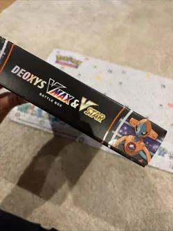 Pokemon Deoxys VMAX & VSTAR Battle Box Brand New Factory Sealed - Image 5