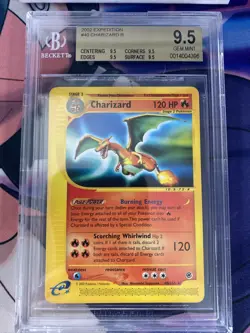 BGS 9.5 Gem Mint Expedition Charizard 40/165 Rare *READ DESC* NON-HOLO - Image 2