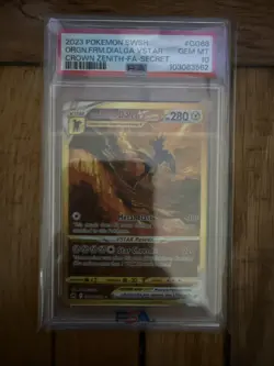 PSA 10 Pokemon CROWN ZENITH GG: Gold FULL SET PALKIA, DIALGA, GIRATINA, ARCEUS - Image 5