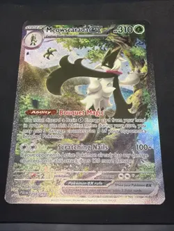 Pokemon Card Meowscarada ex 256/193 Paldea Evolved Special Illustration Nm - Image 1