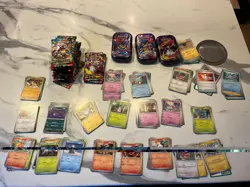 Pokemon Cards – MEGA EVOLUTION Bulk Lot - 23 open packs, 3x empty tins + loose - Image 3