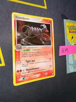 Pokemon Card Houndoom EX Unseen Forces Reverse Holo 7/115 199 💎NM💎 - Image 2