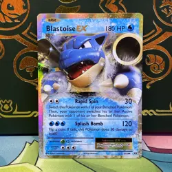 Pokemon Card - Blastoise EX XY Evolutions 21/108 Ultra Rare Holo 21/108 LP - Image 1