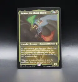 MTG Averna, the Chaos Bloom - Etched Foil - Commander Legends - Image 1