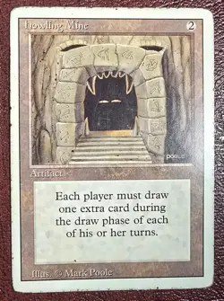 Howling Mine - MtG Revised/3rd Ed. - Rare MP 1994 - Image 2