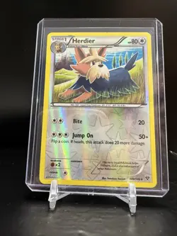 922026Herdier Reverse Holo 109/146 XY Base NM Pokemon - Image 1