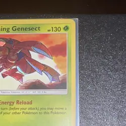 Pokemon Shining Genesect 9/73 Shining Legends Holo Shiny Rare 130 HP - Image 5