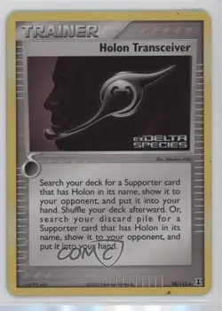 Holon Transceiver Reverse Foil Pokemon EX Delta Species #98 2005 - Image 1