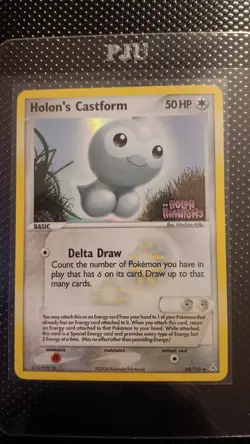 Pokemon TCG EX Holon Phantoms HOLON'S CASTFORM 44/110 Reverse Holo Stamped NM - Image 2