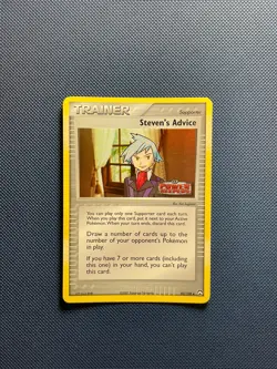 (NM/MT) Steven's Advice Reverse-Holo EX Power Keepers 83/108 Stamp Pokemon TCG - Image 1
