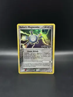Holon's Magnemite 70/113 EX Delta Species Reverse Holo Pokemon TCG - Image 1