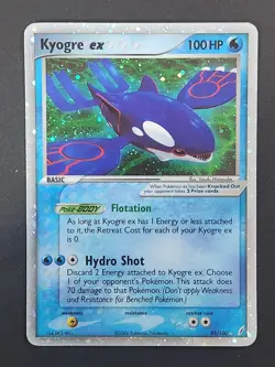 Kyogre ex 95/100 EX Crystal Guardians Ultra Rare Holo Pokemon TCG - Image 1