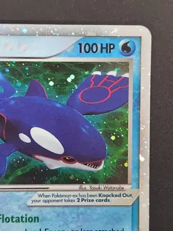 Kyogre ex 95/100 EX Crystal Guardians Ultra Rare Holo Pokemon TCG - Image 3