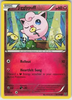 Pokemon Jigglypuff (87) 87/146 XY Base Set Common NM (FREE S&H) - Image 1