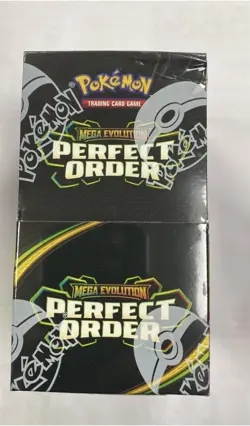 Pokemon TCG Mega Evolution Perfect Order Booster Box Sealed 18 Pack - Image 1