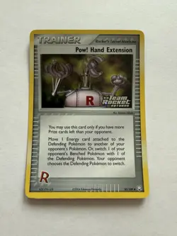 Pokemon Pow! Hand Extension Trainer Reverse Holo Team Rocket 85/109 2004 - Image 2