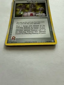 Pokemon Pow! Hand Extension Trainer Reverse Holo Team Rocket 85/109 2004 - Image 4