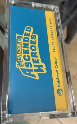 Ascended Heroes Pokemon Center ETB with Acrylic Case included! - Image 5