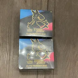 2 x Crown Zenith Elite Trainer Box ETB New & Sealed Pokemon - Image 1