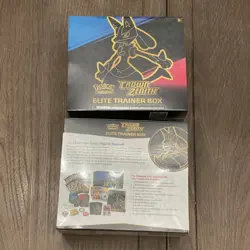 2 x Crown Zenith Elite Trainer Box ETB New & Sealed Pokemon - Image 2